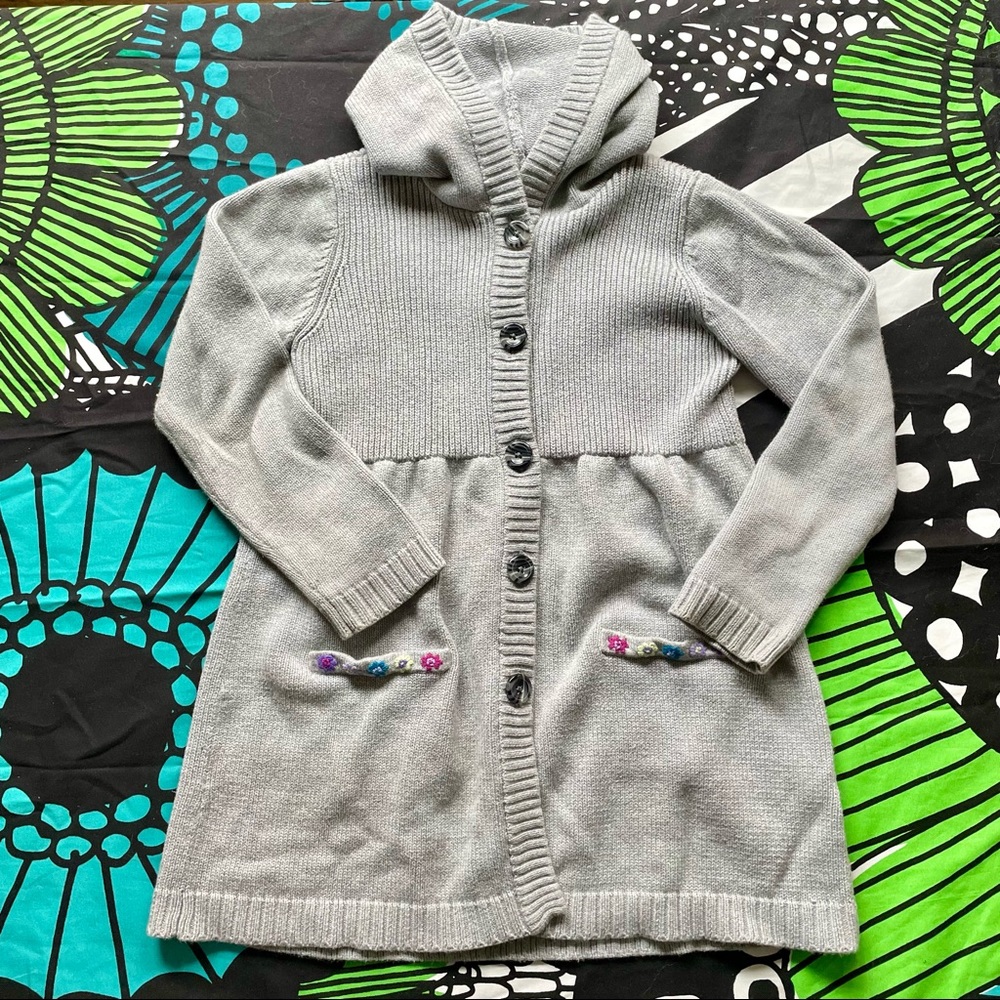 Cozy Hanna Andersson cardigan, Size 130
